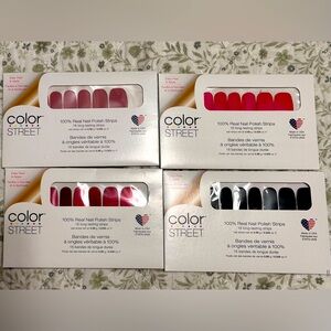 Color street solid color nail strips